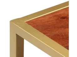Discount Mesa de centro 90x50x40 cm madeira de acácia maciça PT901986 Castanho