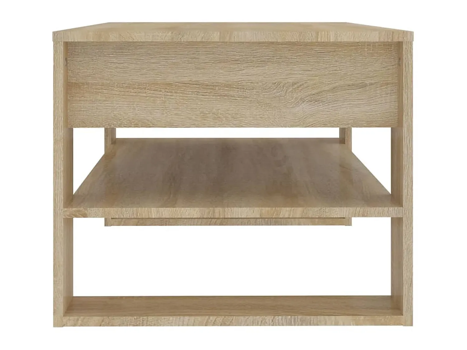 Mesa De Centro| Mesa de centro 102x55x45 cm madeira processada carvalho sonoma PT104427 Castanho