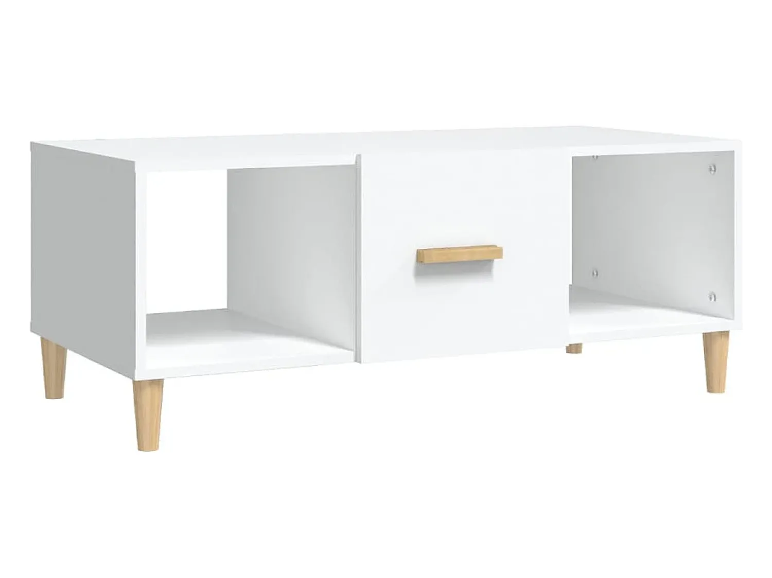vidaxl Mesa de centro 102x50x40 cm madeira processada^ Mesa De Centro