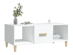 vidaxl Mesa de centro 102x50x40 cm madeira processada^ Mesa De Centro