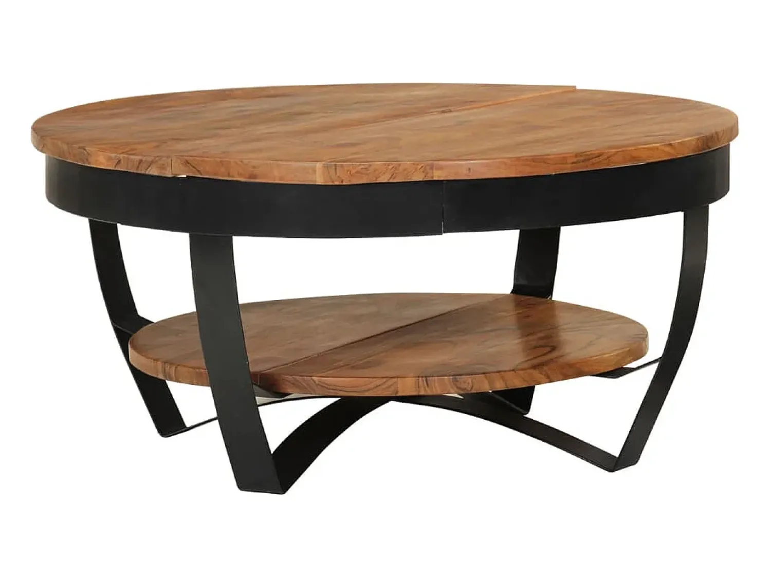 Mesa De Centro*vidaxl Mesa de centro 65x65x32 cm madeira de acácia maciça Natural claro