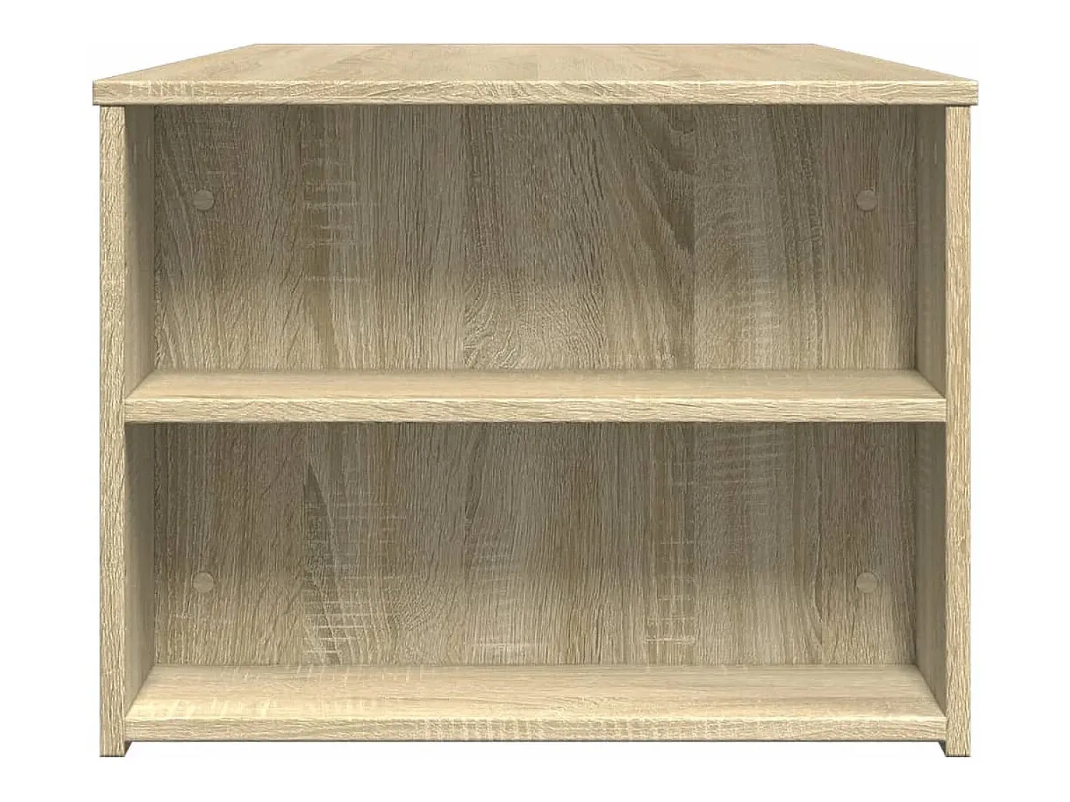 Mesa De Centro* Mesa de centro 102x55x42 cm madeira processada carvalho sonoma PT283772 Castanho