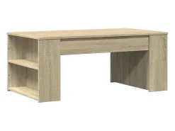 Mesa De Centro* Mesa de centro 102x55x42 cm madeira processada carvalho sonoma PT283772 Castanho