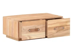 vidaxl Mesa de centro 90x50x35 cm madeira recuperada maciça^ Mesa De Centro