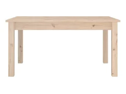 Mesa De Centro| Mesa de centro 80x50x40 cm madeira de pinho maciça PT765819 Castanho