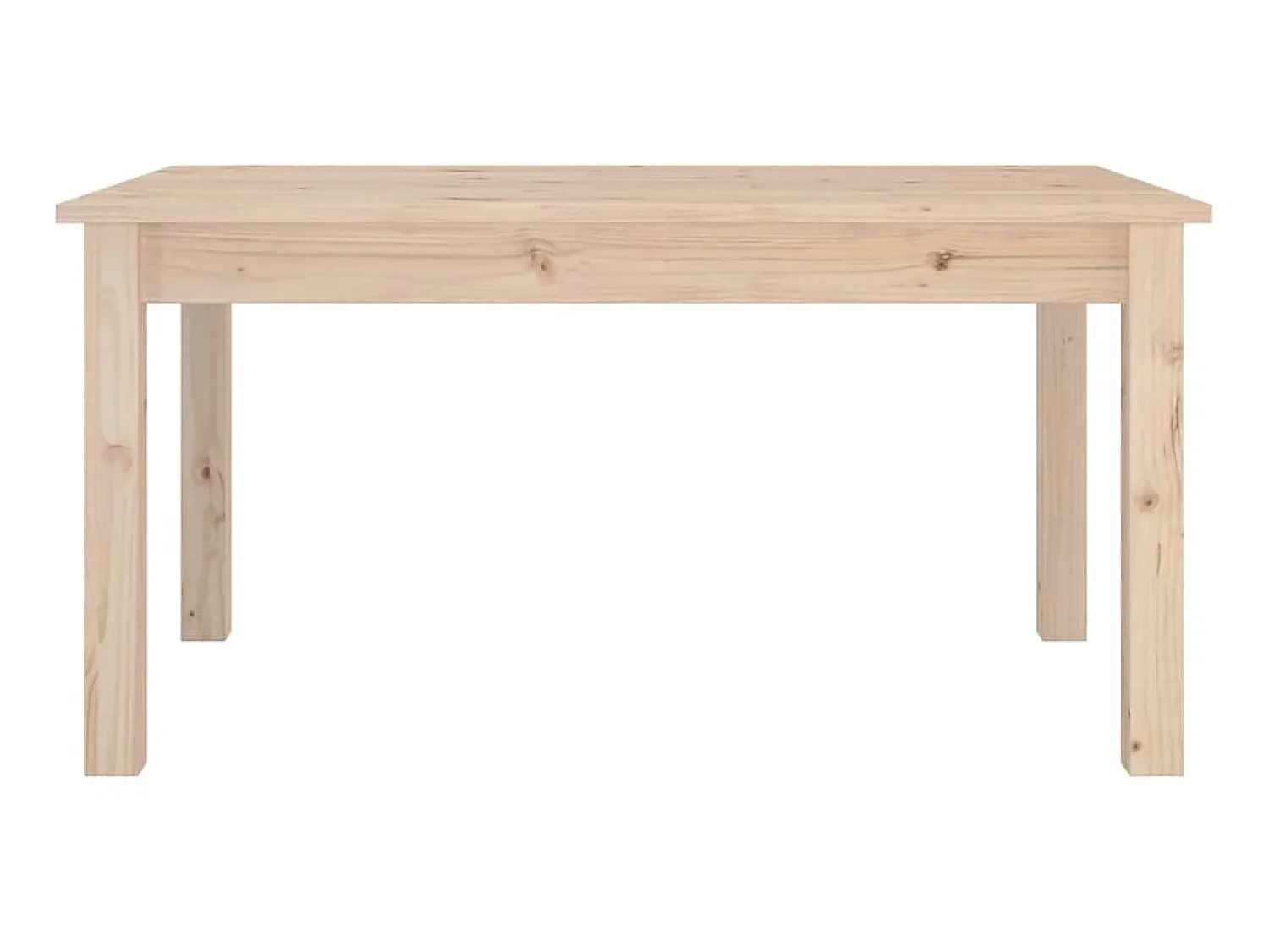 Mesa De Centro| Mesa de centro 80x50x40 cm madeira de pinho maciça PT765819 Castanho