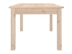Mesa De Centro| Mesa de centro 80x50x40 cm madeira de pinho maciça PT765819 Castanho