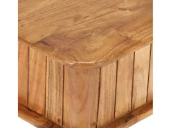 Mesa De Centro*vidaxl Mesa de centro 100x50x40 cm madeira de acácia maciça Natural claro