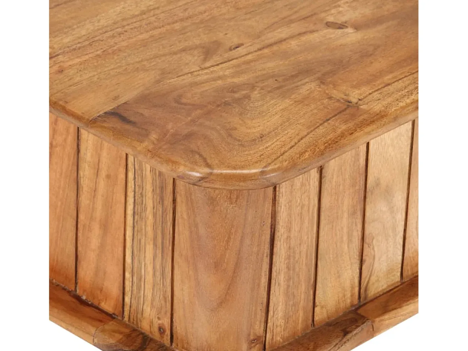Mesa De Centro*vidaxl Mesa de centro 100x50x40 cm madeira de acácia maciça Natural claro