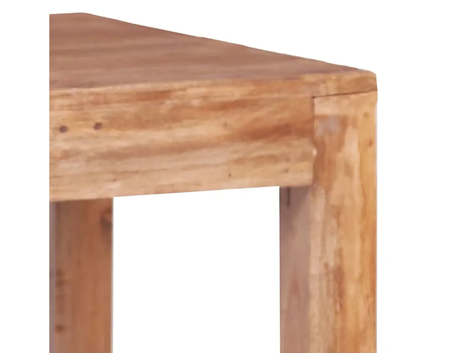 Mesa de centro 53x50x50 cm madeira recuperada maciça PT572046^ Mesa De Centro