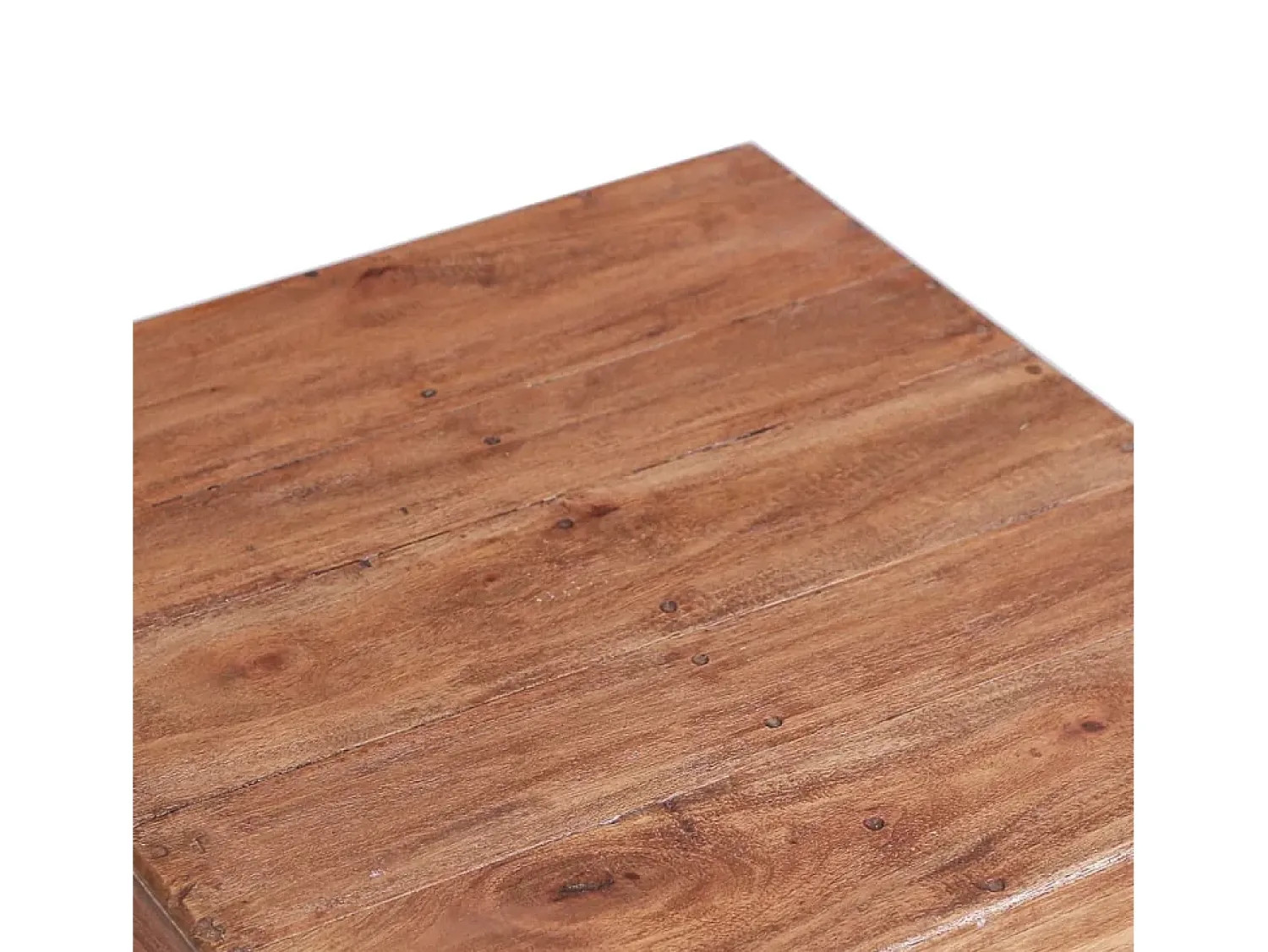 Mesa de centro 53x50x50 cm madeira recuperada maciça PT572046^ Mesa De Centro