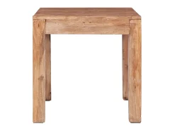 Mesa de centro 53x50x50 cm madeira recuperada maciça PT572046^ Mesa De Centro