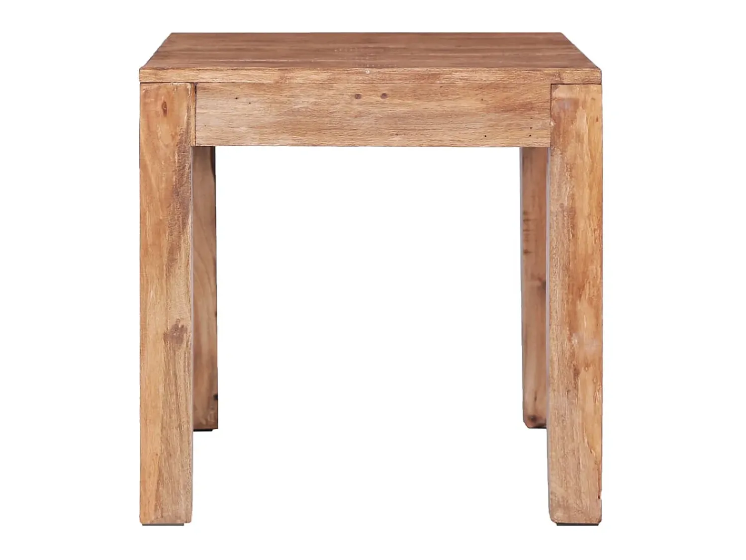 Mesa de centro 53x50x50 cm madeira recuperada maciça PT572046^ Mesa De Centro