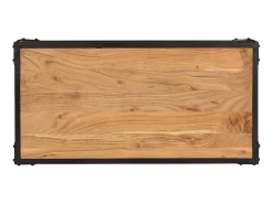 Mesa de centro 90x45x35 cm madeira de acácia maciça PT221371^ Mesa De Centro
