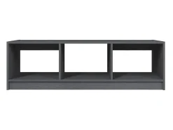 Mesa De Centro| Mesa de centro 110x50x34 cm madeira de pinho maciça PT718291 Cinzento