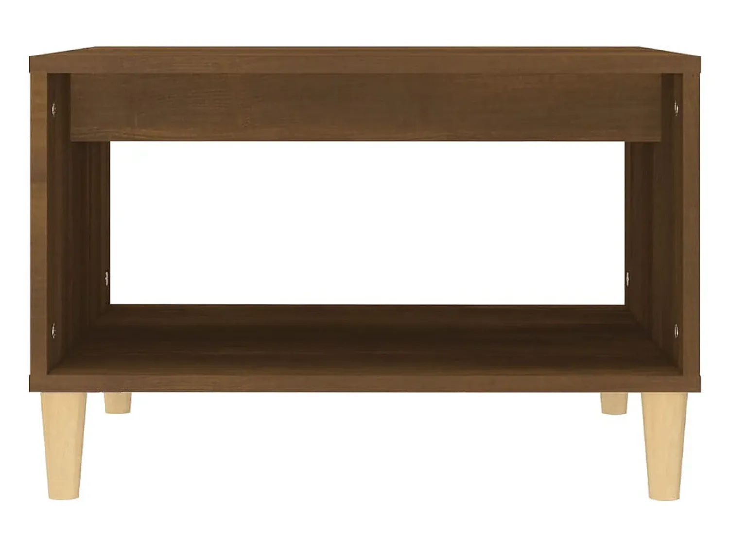 Discount vidaxl Mesa de centro 60x50x40 cm madeira processada carvalho castanho Natural claro