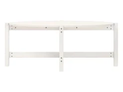 Mesa De Centro* Mesa de centro 118x63x45 cm madeira de pinho maciça PT276413 Branco
