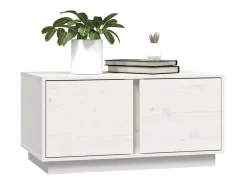 Mesa de centro 80x50x40 cm madeira de pinho maciça PT645185^ Mesa De Centro
