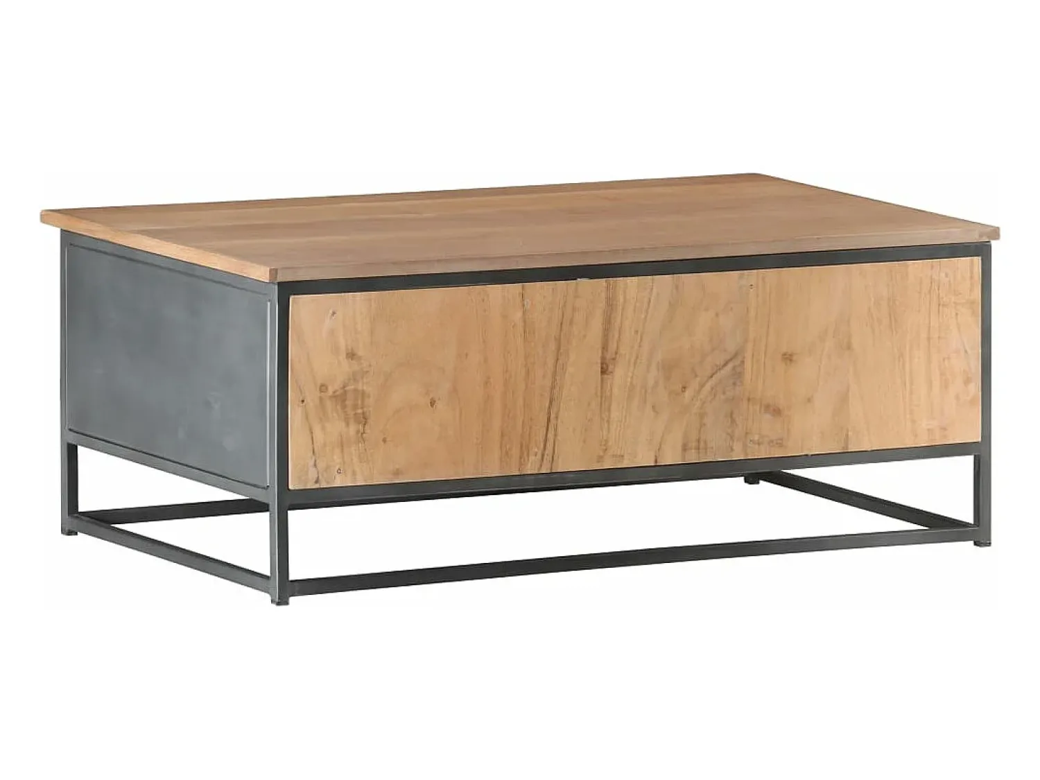 vidaxl Mesa de centro 90x50x35 cm madeira de acácia maciça^ Mesa De Centro