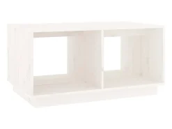 Mesa de centro 80x50x40 cm madeira de pinho maciça PT632002^ Mesa De Centro