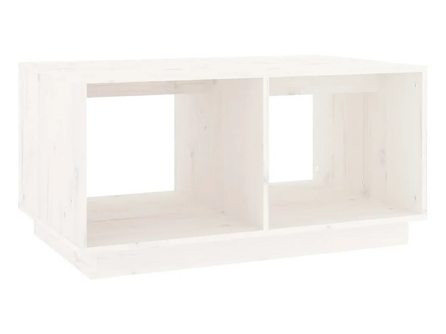 Mesa de centro 80x50x40 cm madeira de pinho maciça PT632002^ Mesa De Centro