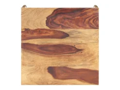 Mesa De Centro* Mesa de centro 60x60x40 cm madeira de sheesham maciça PT759289 Castanho
