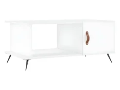Mesa de centro 90x50x40 cm madeira processada PT888757^ Mesa De Centro