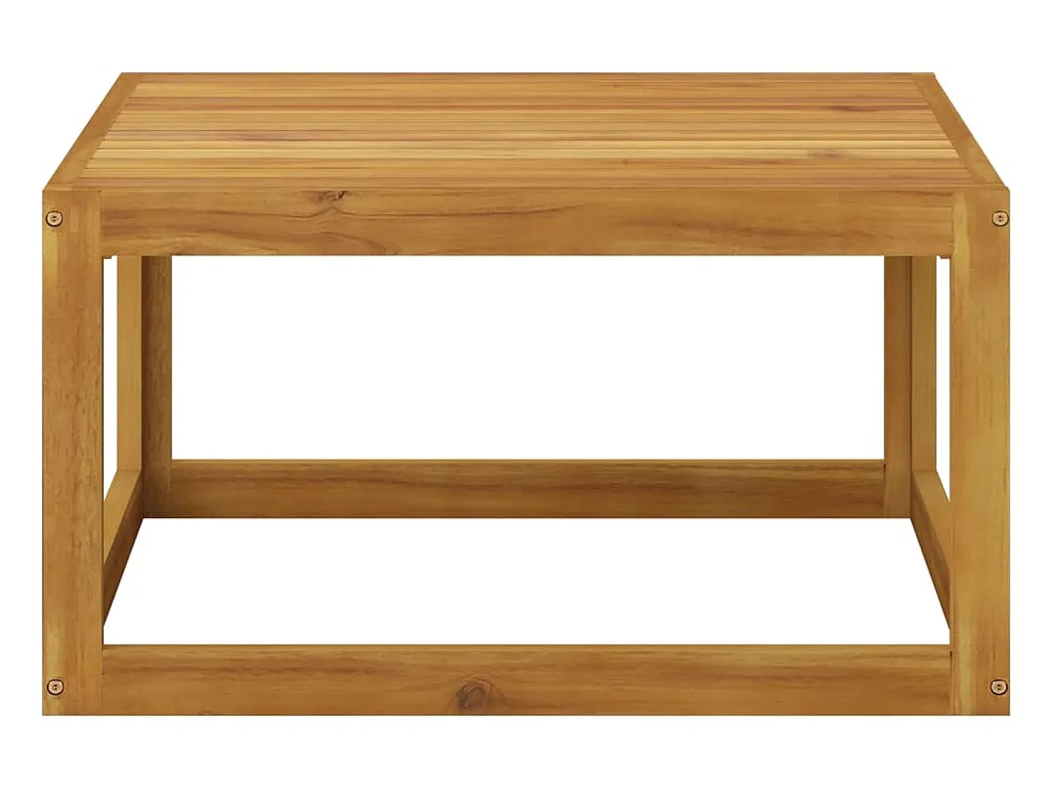 Mesa de centro 68x68x29 cm madeira de acácia maciça PT786833^ Mesa De Centro