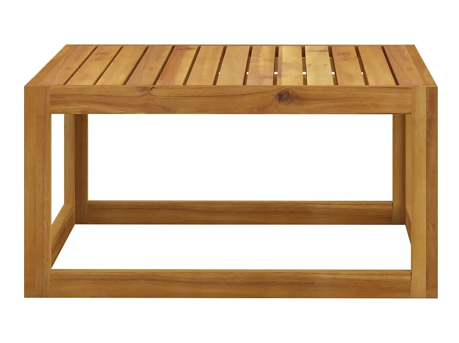 Mesa de centro 68x68x29 cm madeira de acácia maciça PT786833^ Mesa De Centro