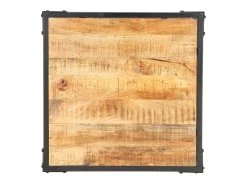 Discount Mesa de centro 60x60x35 cm madeira de mangueira maciça PT443968 Castanho