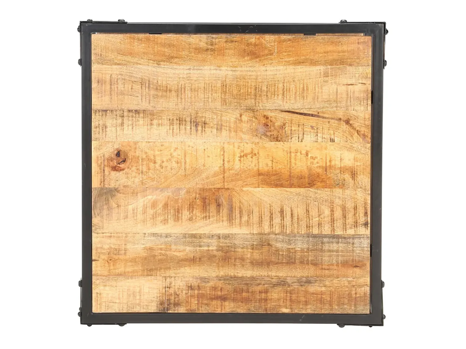 Discount Mesa de centro 60x60x35 cm madeira de mangueira maciça PT443968 Castanho