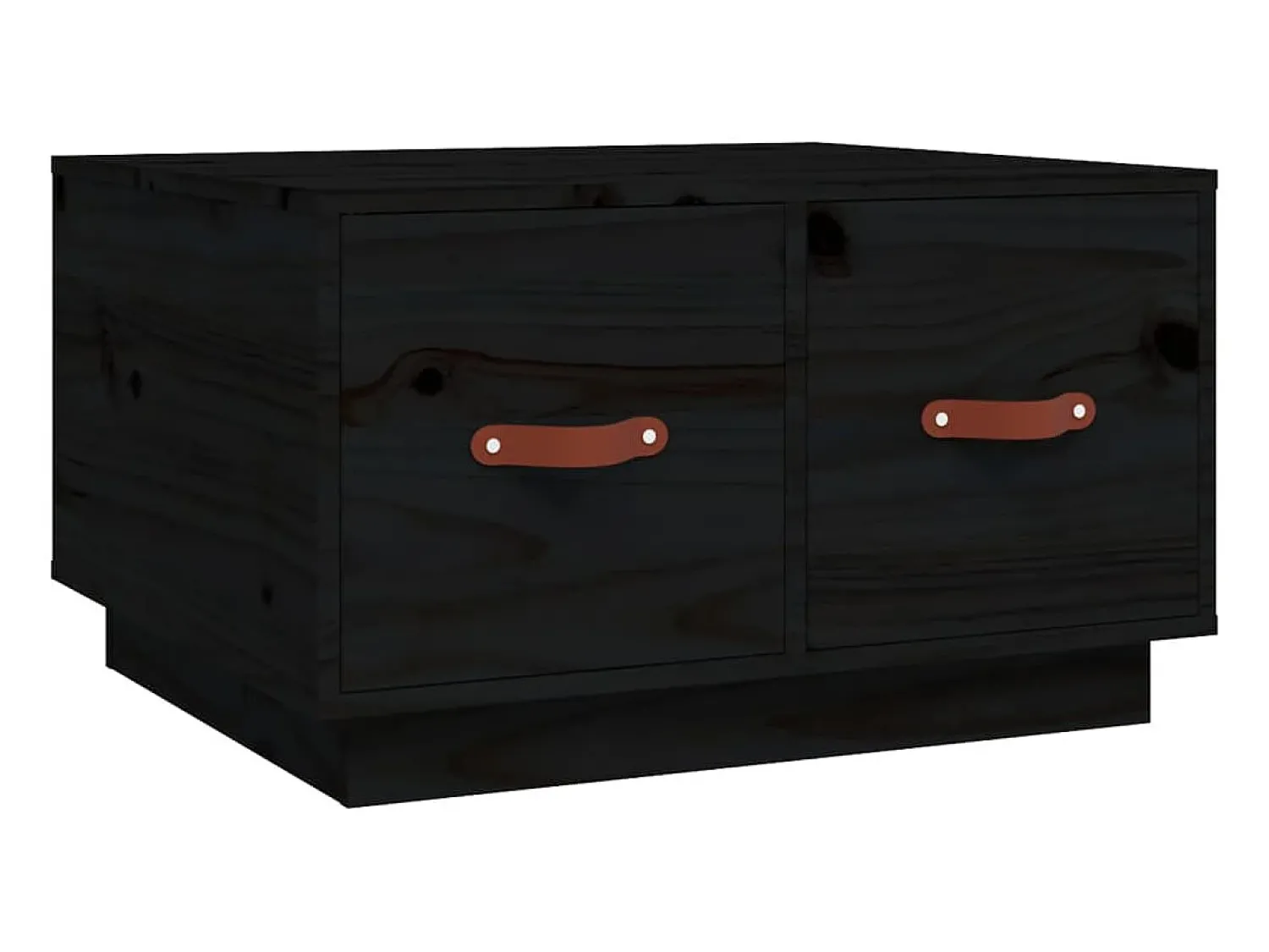 Mesa de centro 60x53x35 cm madeira de pinho maciça PT250583^ Mesa De Centro