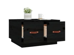 Mesa de centro 60x53x35 cm madeira de pinho maciça PT250583^ Mesa De Centro