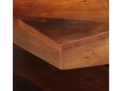 New vidaxl Mesa de centro 90x60x30 cm madeira de acácia maciça Natural claro