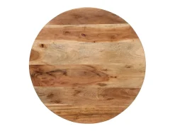 Sale Mesa de centro 55x55x45 cm madeira de acácia maciça e ferro PT906855 Castanho
