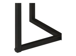 Sale Mesa de centro 55x55x45 cm madeira de acácia maciça e ferro PT906855 Castanho