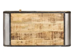 Mesa De Centro* Mesa de centro 100x50x35 cm madeira de mangueira maciça PT568935 Castanho
