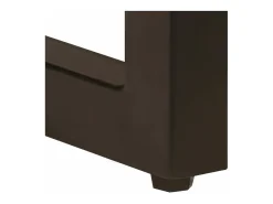 Mesa De Centro|vidaxl Mesa de centro 100x50x35 cm madeira de mangueira maciça e aço Natural claro