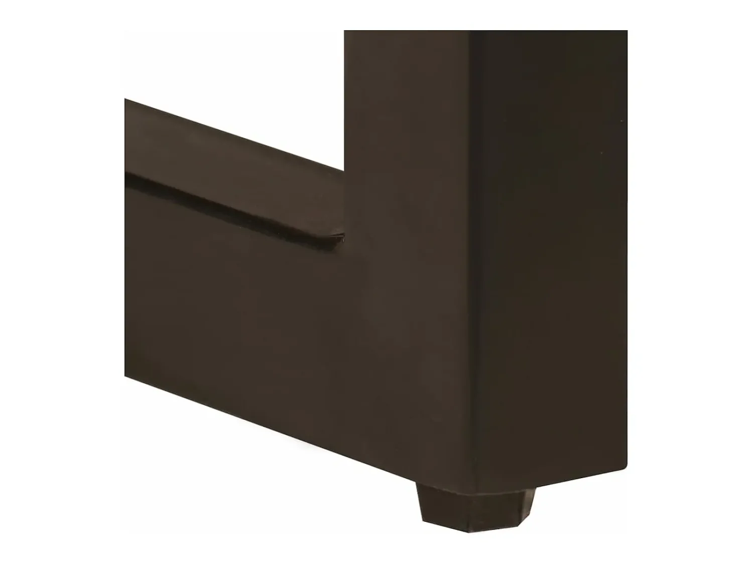 Mesa De Centro|vidaxl Mesa de centro 100x50x35 cm madeira de mangueira maciça e aço Natural claro