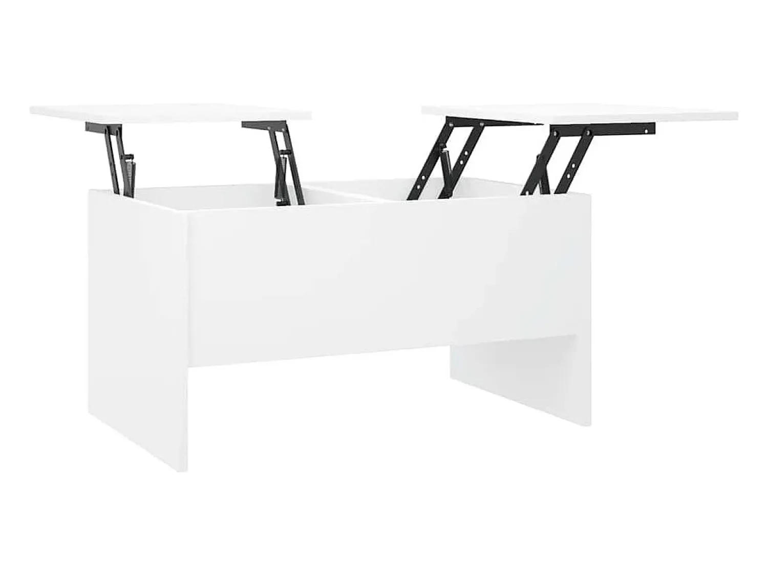 Mesa De Centro|vidaxl Mesa de centro 80x50x42,5 cm madeira processada Branco