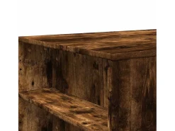 Mesa De Centro*vidaxl Mesa de centro 102x55x42 cm madeira processada carvalho fumado Natural claro