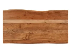 Mesa De Centro|vidaxl Mesa de centro 110x55x40 cm madeira de acácia maciça Natural claro