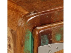 Mesa De Centro*vidaxl Mesa de centro 85x55x40 cm madeira recuperada maciça Multicor