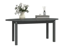 vidaxl Mesa de centro 110x55x45 cm madeira de pinho maciça^ Mesa De Centro