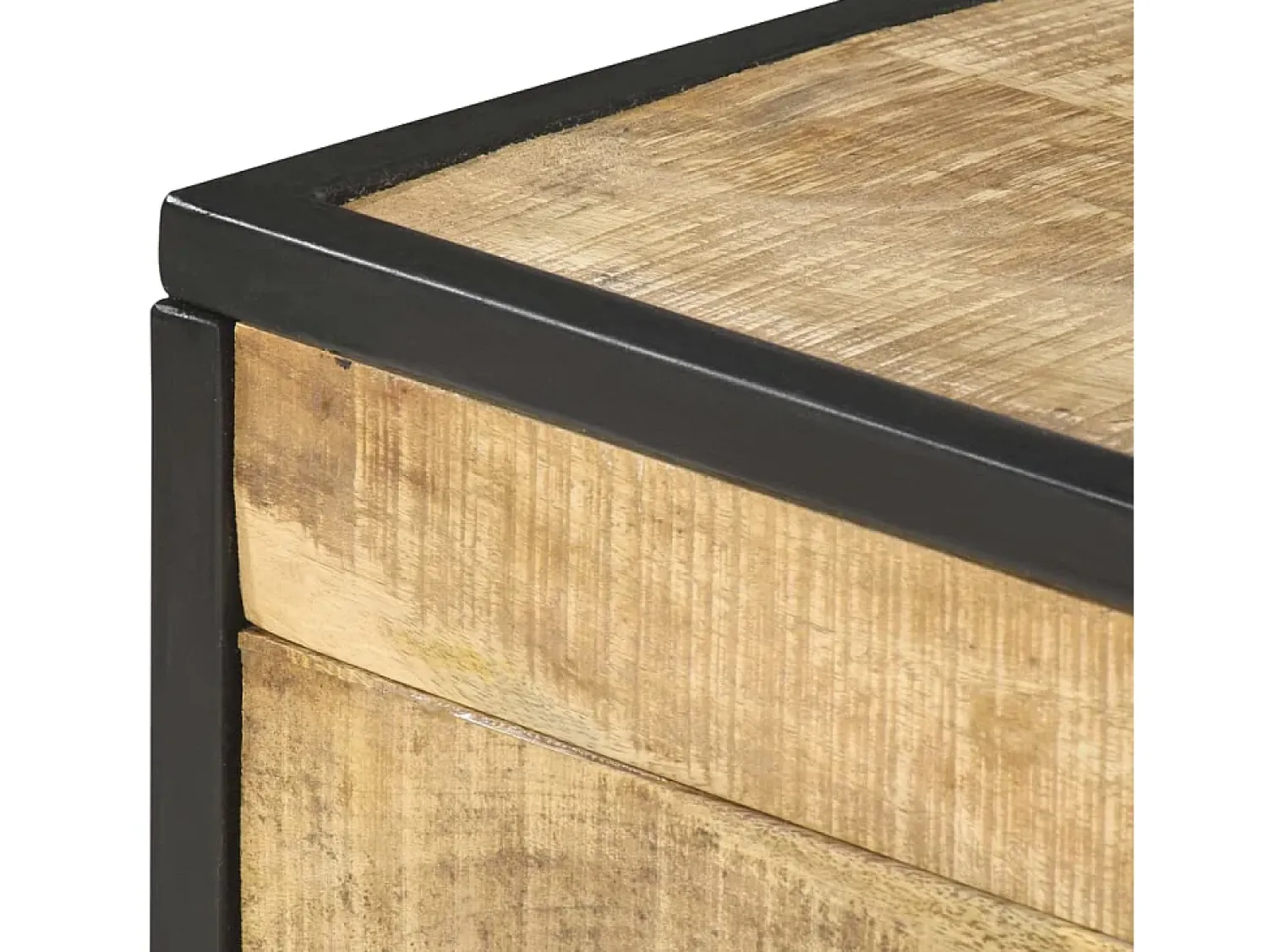 vidaxl Mesa de centro 70x50x33 cm madeira de mangueira maciça^ Mesa De Centro