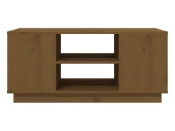 Mesa De Centro| Mesa de centro 90x49x40,5 cm madeira pinho maciça mel PT822615 Castanho