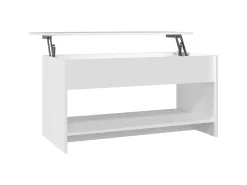 Mesa De Centro* Mesa de centro 102x50x52,5 cm madeira processada PT342440 Branco