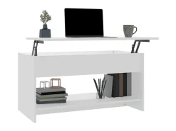 Mesa De Centro* Mesa de centro 102x50x52,5 cm madeira processada PT342440 Branco