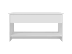 Mesa De Centro* Mesa de centro 102x50x52,5 cm madeira processada PT342440 Branco