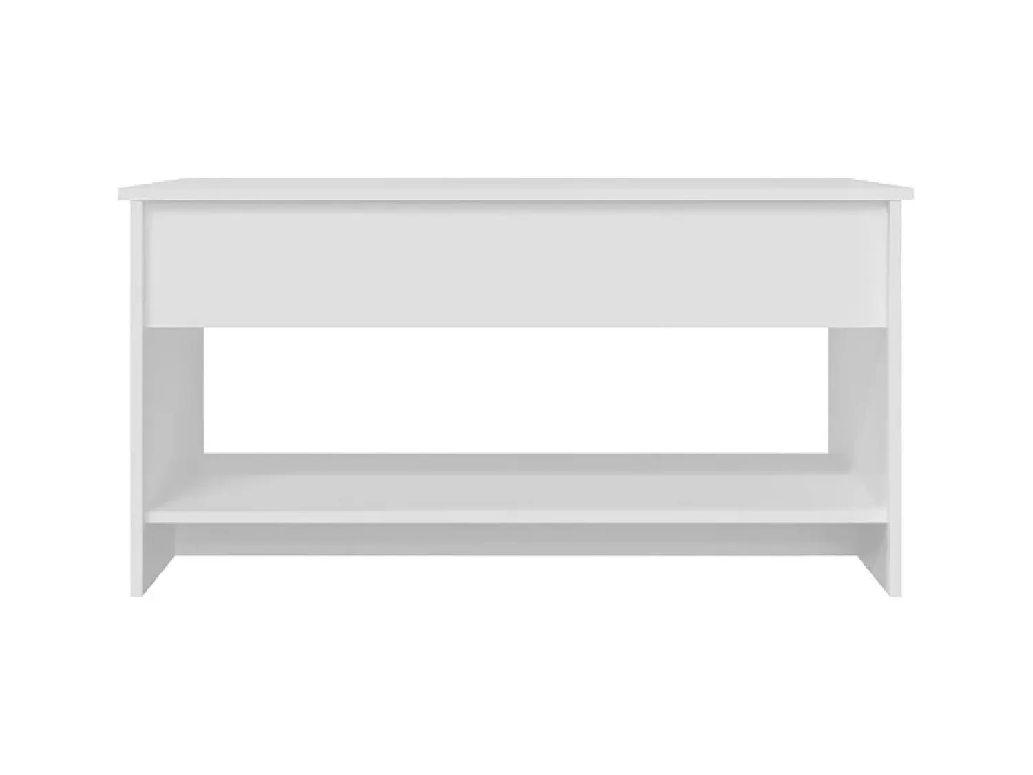 Mesa De Centro* Mesa de centro 102x50x52,5 cm madeira processada PT342440 Branco